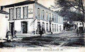 OUED ZENATI - HOTEL DE FRANCE - 1933
